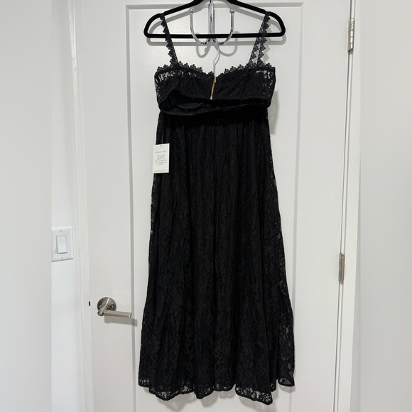 Alamour‎ The Label Nirvana Lace Set Black Size M NWT Bustier + Skirt - Picture 5 of 11